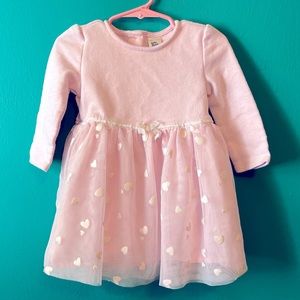 Baby B’Gosh pink long-sleeve dress